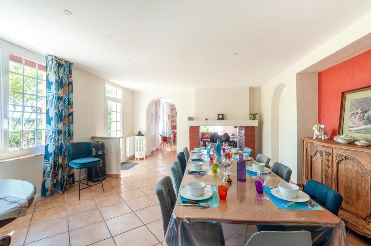 Chez Annie Et William Villa Montpouillan Bagian luar foto