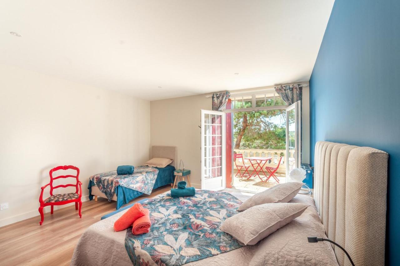 Chez Annie Et William Villa Montpouillan Bagian luar foto