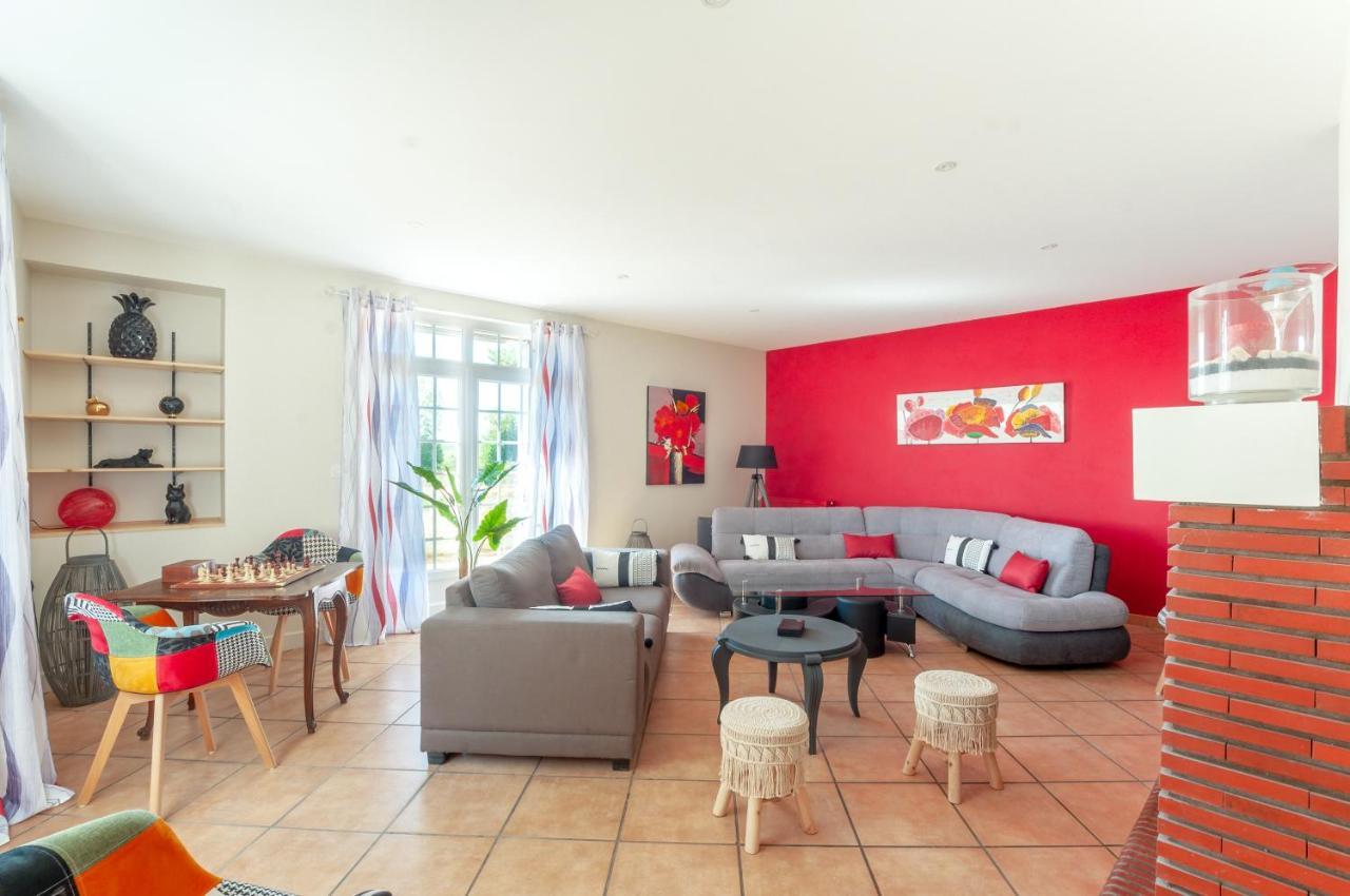Chez Annie Et William Villa Montpouillan Bagian luar foto