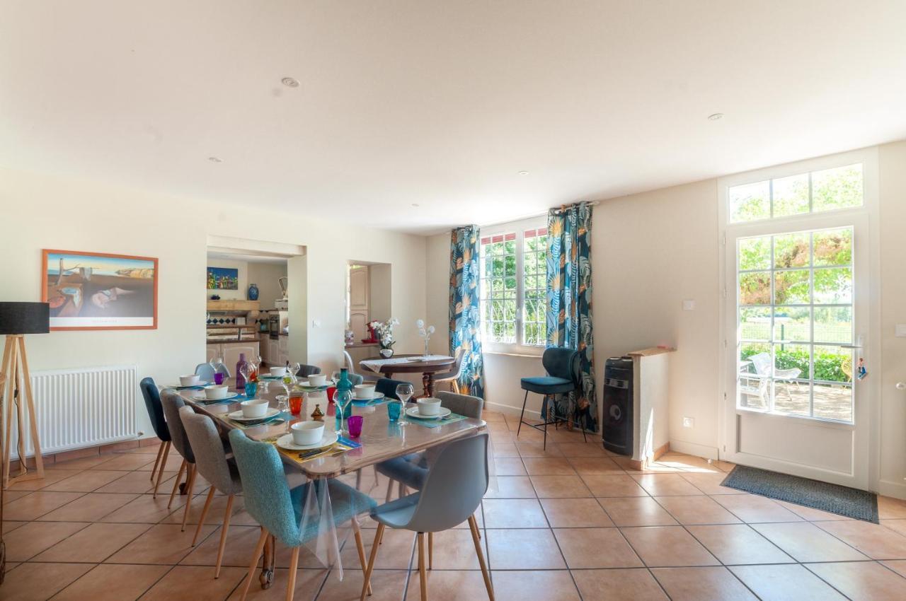 Chez Annie Et William Villa Montpouillan Bagian luar foto